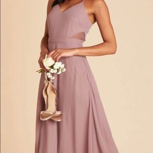 Mauve Birdy Grey Bridesmaid Dress